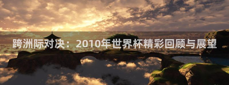 足球世界杯时间：跨洲际对决：2010年世界杯精彩回顾与展望